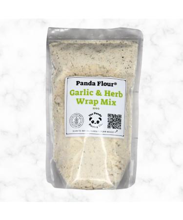Panda Flour Garlic and Herb Wrap Mix - Clean Keto Gluten Free bread
