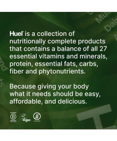 Huel Daily Greens | Superfood Greens Powder | 91 Vitamins Minerals and Wholefood-Sourced Ingredients | Adaptogens Antioxidants Gut-Friendly Probiotics | 30 Servings Original 9 Ounce (Pack of 1) - Buy Online on GoSupps.com
