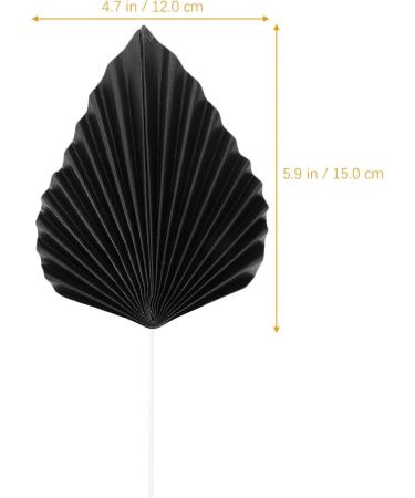 Didiseaon 10pcs Palm Leaf Cake Toppers - Monstera Leaf Cupcake Picks for Hawaii Aloha Jungle Wedding and Birthday Decor - Buy Online on GoSupps.com