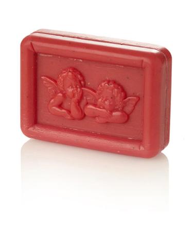 Hansen GmbH Ovis Sheep Milk Soap Square 2 Angels Winter Orange 100 g