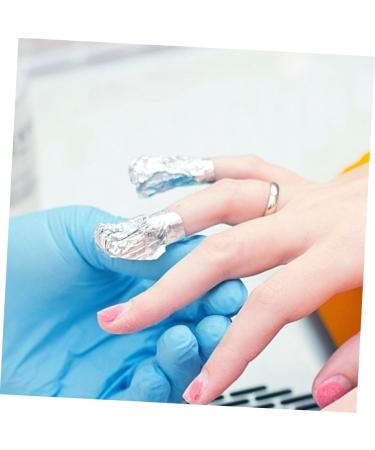 300 pi ces Nail Polish Remover Wraps Gel Foil Pads With Cotton For Semi Permanent Gel Polish Soak Off And Nail Care - Buy Online on GoSupps.com