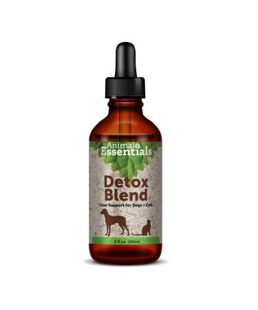 Animal Essentials Detox Blend Liver Support for Dogs and Cats 2 fl oz- Promotes Healthy Liver Function