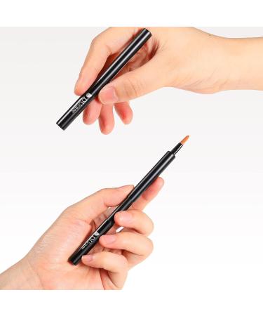 Ducare Retractable Lip Brush - Professional Travel Lipstick & Gloss Makeup Tool - Buy Online on GoSupps.com