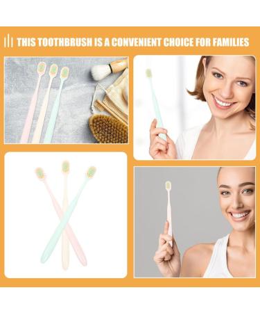 GLEAVI 9 Pieces Soft Manual Toothbrush Set - Wide Brush Head for Home Use - Ideal for Sensitive Gums - International Shipping Available - Buy Online on GoSupps.com
