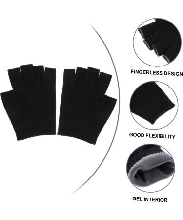 FOMIYES 6 Pairs Half Finger Moisturizing Gloves Dry Hand Glove Lotion Gloves Overnight Sleeping Gloves Bedtime Gloves Essential Oil Gloves Cosmetic Gloves Women's Touch Screen Gel Simple - Buy Online on GoSupps.com