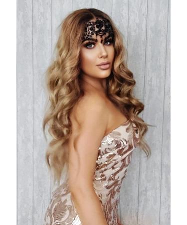 Nereida's Secret Bridal Rhinestone Headband - Gothic Black - Wedding Flapper Hair Accessory - Buy Online on GoSupps.com