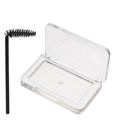 SEWACC Gel Fixateur Sourcils Wild Transparent Incolor Brosse Savonnette Coiffant Sourcils Naturel en Kit Maquillage Pommade Modelante Longue Tenue pour Mise