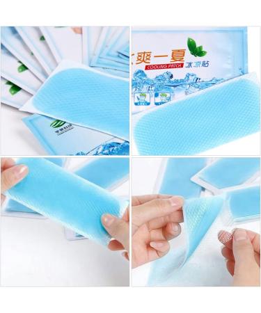 Healeved 40pcs Cooling Patches - Fever Reducer for Headache, Toothache, and Fatigue Relief - Buy Online on GoSupps.com