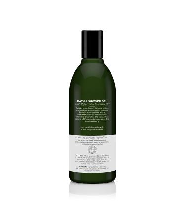 Avalon Organics Revitalizing Peppermint Bath & Shower Gel 12 oz - Pack of 1 - Buy Online on GoSupps.com