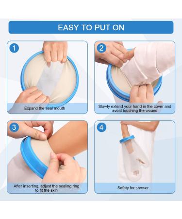 Haofy Waterproof Arm Protector for Kids - Shower & Bath Protection for Plasters & Bandages - Buy Online on GoSupps.com