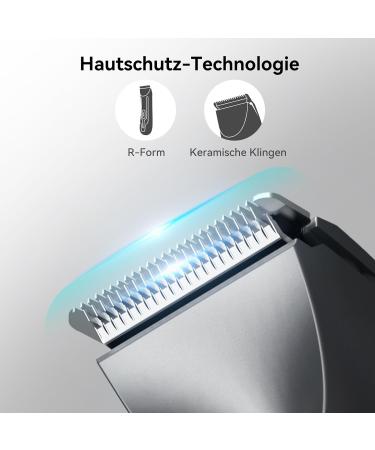 Buy Kensen Men's Intimate Razor - IPX7 Waterproof LED Light Wet & Dry for Body Grooming | Perfect for Testicles Legs Chest & Armpits - Buy Online on GoSupps.com