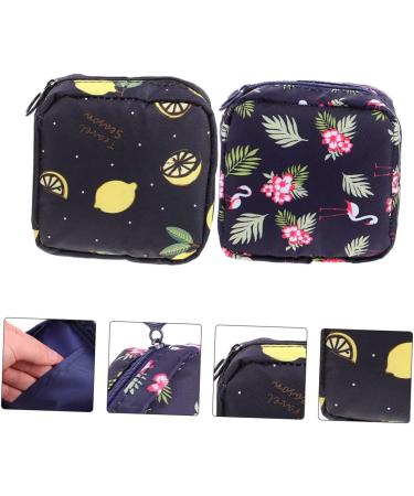 Cabilock 4pcs Sanitary Napkin Storage Bag Set - Travel Toiletry Bags for Women + Wallets. Red Purses & Period Pad Holder for School, Nursing, and Travel - Buy Online on GoSupps.com