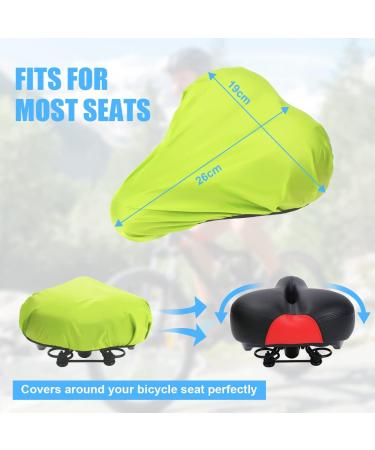 Flintronic Waterproof Helmet Cover Rain Protection - Universal Size for Men & Children - 4 Fluorescent Green Reflective Strip Rain Covers - Buy Online on GoSupps.com