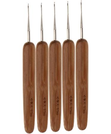 MagiDeal 5 Crochet Hooks for Hair Extensions | Micro Needle Crochet Needles for Wigs & Hairpieces | 0.75 mm Braid Hook Needle - Buy Online on GoSupps.com