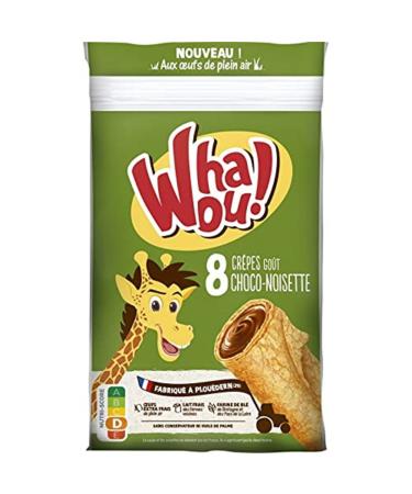 Whaou Wow! Chocolate-Hazelnut Crepes Kids' Snack 256g