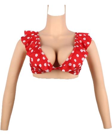Realistic Silicone Breast Forms for Mastectomy & Cosplay - High Collar Style Prosthesis for Halloween & Masked Balls - Buy Online on GoSupps.com