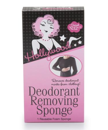 Hollywood Fashion Secrets Deodorant Removing Sponge 1 Sponge