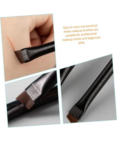 Ipetboom 3 Sets Eyeliner Brush Makeup Brush Eyebrow Brush Multifunctional Angled Brow Brush Eye Liner Wands Newborn Wool Blanket Makeup Tool Brow Brush Kit Ear Toiletries Wood Miss - Buy Online on GoSupps.com