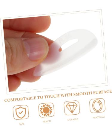 Angoily 10 Pairs Eyelash Pad Eyelash Perming Pad Silicone Gasket Lash Lift Props False Eyelash Beauty Eyelash Tools Lash Lift Rods for Women Extension Pad White Silica Gel - Buy Online on GoSupps.com