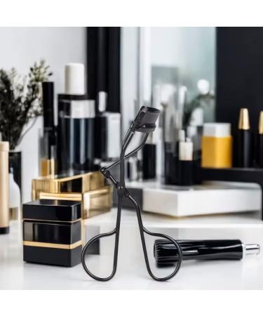 Buy Durable Carbon Steel Eyelash Curling Tool Ergonomic Design & Silicone Pads | International Shipping Available - Buy Online on GoSupps.com