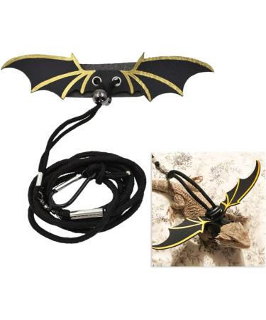 Balacoo Adjustable Reptile Leash Harness Reptile Lizard Harness with Devil Wings Hauling Cable Rope Bearded Dragon Accessories - Buy Online on GoSupps.com
