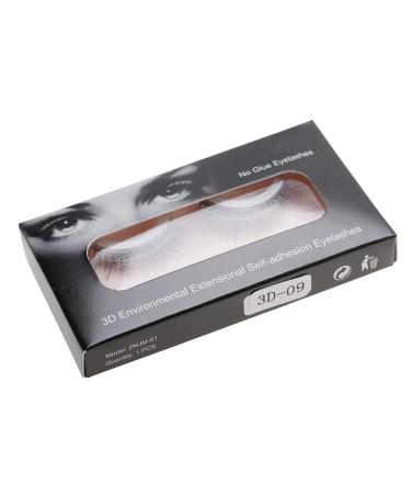 3D Professional Self-Adhesive Eyelashes - No Stimulation False Eyelashes Extensions for Bright Attractive Eyes (3D-09) | Worldwide Shipping - Buy Online on GoSupps.com