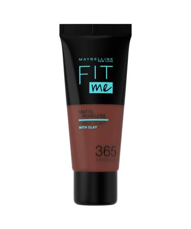 Maybelline Fit Me Matte & Poreless Foundation 365 Espresso 30ml 365 Espresso 30 ml (Pack of 1)