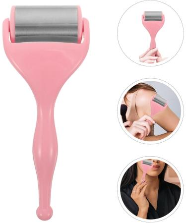 Minkissy Ice Roller for Face & Eyes - Stainless Steel Cold Therapy Device for Swelling Dark Circles & Facial Massage - International Shipping Available - Buy Online on GoSupps.com