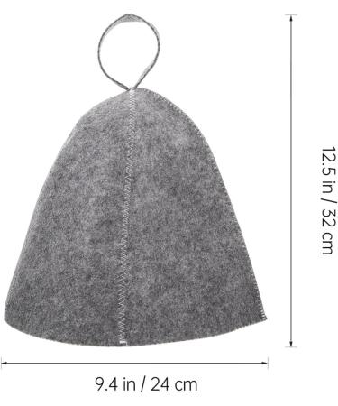 Buy MAGICLULU Dual Ukrainian Sauna Hats | Wool Felt Vaporarium Hat for Women & Men - Perfect for International Shipping - Buy Online on GoSupps.com