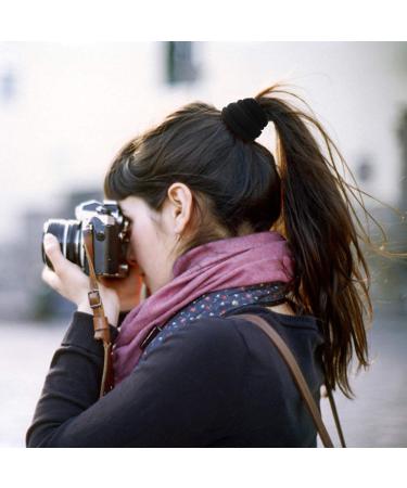 100pcs Black Hair Ties Elastic Bands for Women and Girls - VGAD - Buy Online on GoSupps.com