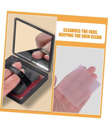 Healeved 2 Sets Oil Absorbing Paper with Puff Makeup Oil-Absorbing Paper Oil-Absorbing Papers Paper for Oil Absorbing Facial Oil Cleaning Paper Face Oil Absorbing Paper Face Cleaning Paper - Buy Online on GoSupps.com