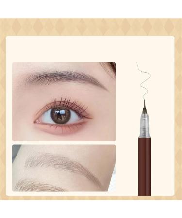TDEOK Fine Sketch Micro Leaf Pen for Eyebrows Waterproof Longlasting Natural Eyebrows 1ml Looking for Eyebrow Stamp Set Waterproof C One Size 1 Piece 1er Pack C - Buy Online on GoSupps.com