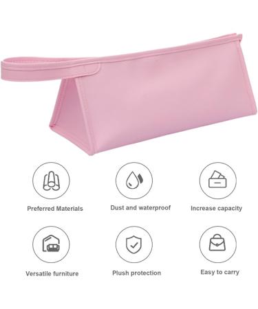 Tainrunse Hair Dryer Curling Iron Storage Bag Carrying Waterproof Stain-Resistant with Handle Easy to Carry Pink - Buy Online on GoSupps.com
