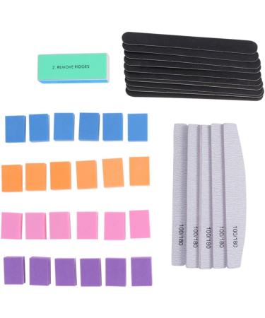 FOMIYES 3 Sets Sponge Nail Buffer Nail Sanding Files Nail Buffering Files Manicurist Buffer Nail Buffer Block Nail File Buffer Fingernail File Nail Polishing Sandpaper Pedicure - Buy Online on GoSupps.com