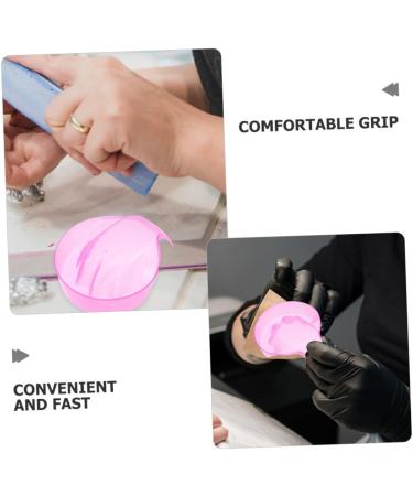 Vaguelly 4pi ces Bol De Trempage Pour Manucure Pot De Dissolvant Pour Vernis Plateau De Retrait Des Ongles Pour Salon De Manucure - Buy Online on GoSupps.com