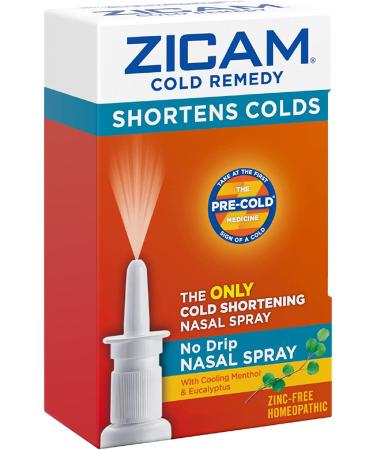 Zicam Cold Remedy No Drip Nasal Spray 0.50 fl oz - Relief for Cold Symptoms - Buy Online on GoSupps.com