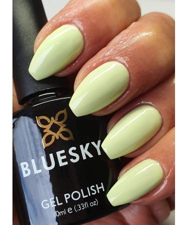 Bluesky LIME PASTEL GREEN PEANUT ICE CREAM SS2013 SUMMER PARTY SS2013 Nail Gel Polish UV LED Soak Off 10ml