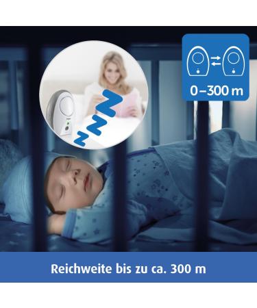 REER 50070 Babyphone Rigi Digital - 300m Range Low Radiation Night Light & Intercom - International Shipping Available - Buy Online on GoSupps.com