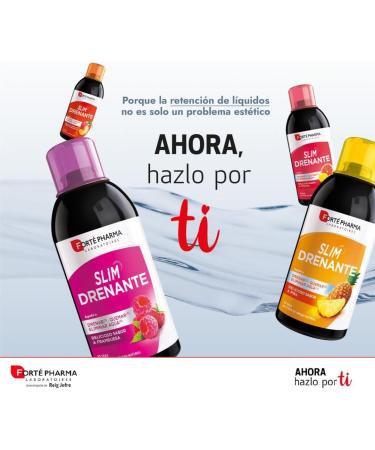  Forte Pharma Fort Pharma Iberica Turboslim Drainant 500ml Peach Flavor - Buy Online on GoSupps.com