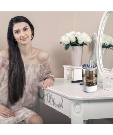 Lotvic Makeup Brush Cleaner Dryer Electric Deep Cleaning Device with 3 Speeds for All Brush Sizes - Buy Online on GoSupps.com