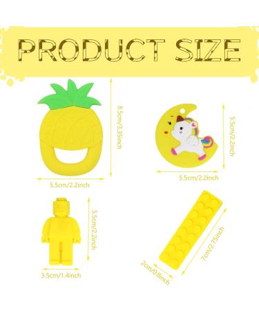 Sensory Chew Necklace for Autism, Teething, Anxiety - Yellow Silicone Chewy Teether for Kids Boys with Adjustable Buckle - Oral Motor Chewing Pendant for ADHD Relief - Buy Online on GoSupps.com