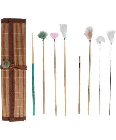 Portable Ear Clean Kit Massaging & Relaxing Goose for Ear Wax Removal Deep Clean Kit Included Bamboo Mat - Buy Online on GoSupps.com