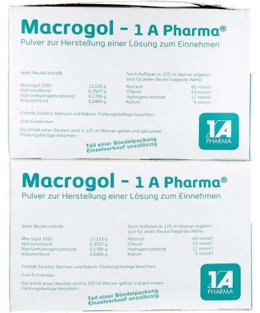 Buy MACROGOL-1A Pharma Powder for Solution - 100 St | International Shipping Available - Buy Online on GoSupps.com