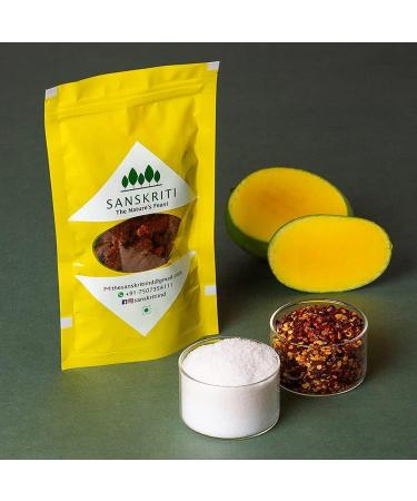  AOZA AOZA Sanskriti Spicy Mango | Tikhi Kairi | Masala Kairi | Chatpati Kairi | Mouth Freshness Mukhwas Digestive Churan Tasty Paan Fun Bites Indian Candy - 100g - Buy Online on GoSupps.com