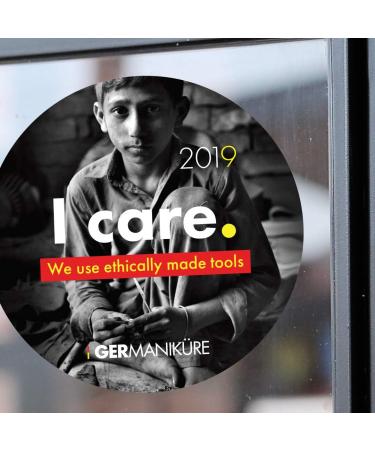 GERmanikure Diabetic Rounded Tweezers in Leather - Surgical Stainless Steel Safety Tip for Facial Hair and Eyebrows - Buy Online on GoSupps.com