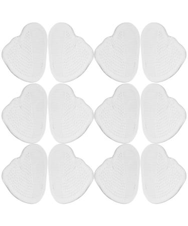 Healvian 10 Pairs Shoe Inserts for Heels High Heel Pads High Heel Cushion Pads Insoles for Heels Women Foot Pads for Women Convenient Forefoot Pads Footpads Girl Soft Accessories