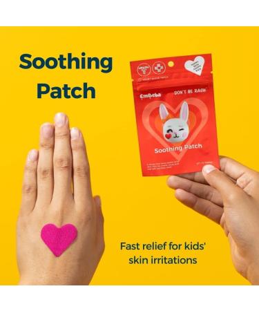EmBeba Natural Soothing Rash Patch for Itchy Skin & Bug Bite Relief | Anti-Itch Gel Patches for Kids with Sensitive Skin (Heart 9 Patches) - Buy Online on GoSupps.com