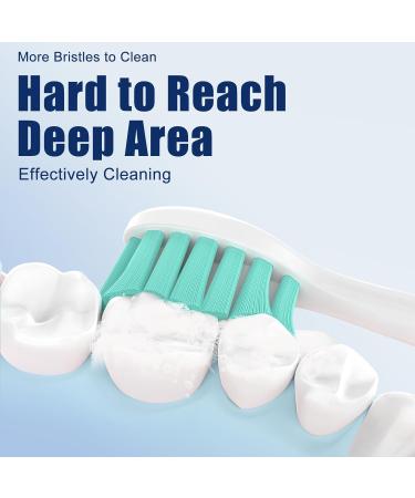 Philips Sonicare Toothbrush Heads 10 Pack - Replacement Brush Heads for DiamondClean DailyClean EasyClean HealthyWhite ExpertClean - Compatible with Models 1100 4100 5100 6100 | International Shipping - Buy Online on GoSupps.com