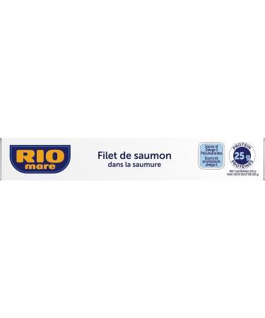 Rio Mare - Salmon Fillet in Water - Made in Italy Skinless & Boneless - Whole Salmon Fillet - 125g - Buy Online on GoSupps.com