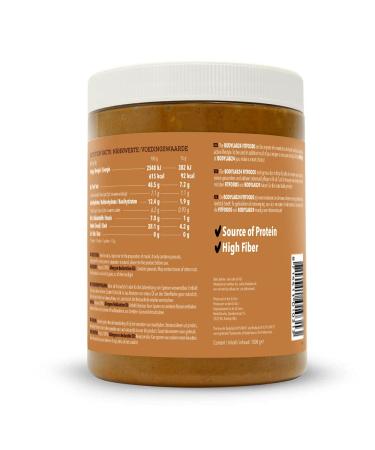 Bodylab24 100% Crunchy Peanut Butter 1000g - Additive-Free Natural & International Shipping Available - Buy Online on GoSupps.com